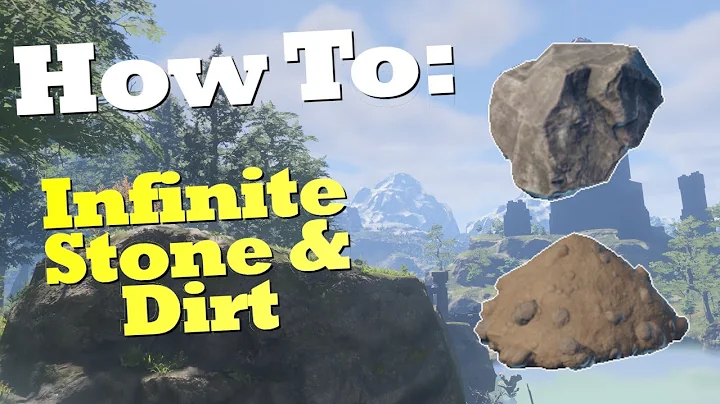 How To: Infinite Stone & Dirt Farm In Enshrouded