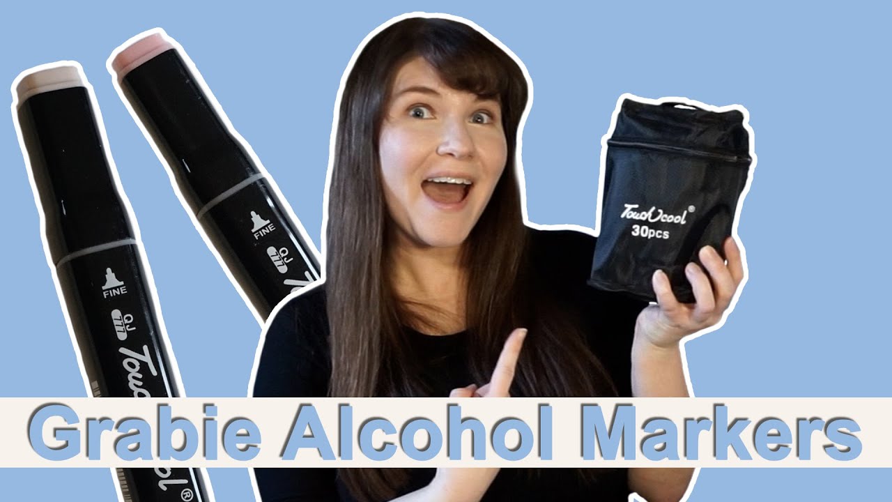 Trying Out Alcohol Art Markers!  Featuring Grabie Art Supplies 
