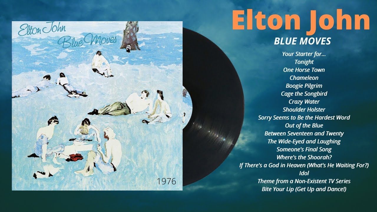 ELTON JOHN  BLUE MOVES  1976