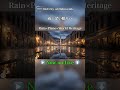 【睡眠用BGM】雨のドゥブロヴニクの旧市街に響く静かなピアノ｜深い眠りへ誘う癒しの夜 Live #shorts #睡眠 #2