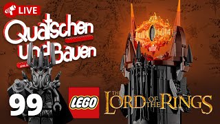 LEGO Barad-dûr! Enthüllung von Saurons Herr der Ringe Turm | Quatschen & Bauen #99 LIVE