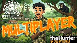 🔴LIVE ON! - Mapa NOVO aberto, bora de Multiplayer no PERU! | TheHunter Call of The Wild