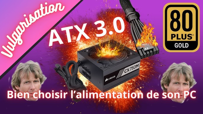 Alimentation PC gamer : comment faire le bon choix en 2024 ?