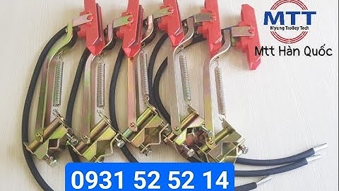 Chổi tiếp điện cầu trục 200A - Tay lấy điện 200A - Ray điện hộp kín - Ray C cầu trục - Diot BK-060J1