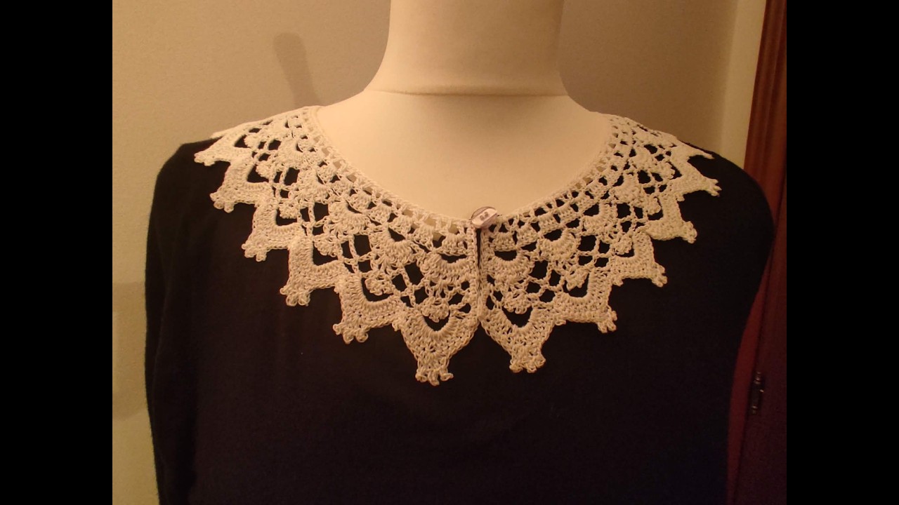 Colletto a uncinetto