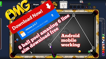 8 ball pool free aim hack download unlimited use || 6 line aim hack || Android mobile working