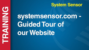 Guided Tour of systemsensor.com