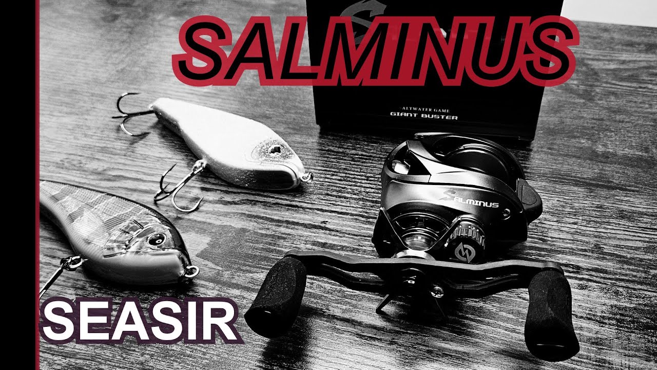 Seasir SALMINUS Baitcaster - casts 120g+ with 8.0 gear ratio. The