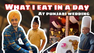 Punjabi shaadi me mene kya khaya 🤣 | What i eat at wedding | mini vlog