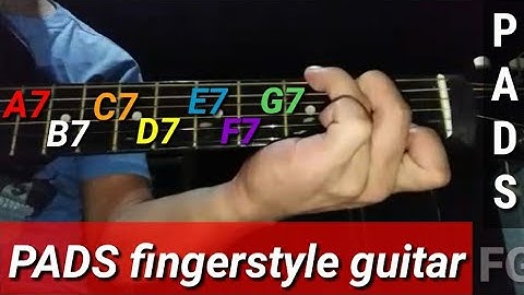 A7-B7-C7-D7-E7-F7-G7 guitar chords | how to play guitar