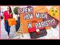 THIS WAS SO UNLIKE ME!! 😳 Shopping in PARIS Louis Vuitton Unboxing Haul