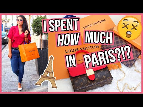 I went shopping in Paris and got these gorgeous Louis Vuitton bags