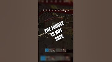 THE JUNGLE IS NOT SAFE💀 #rust #shorts