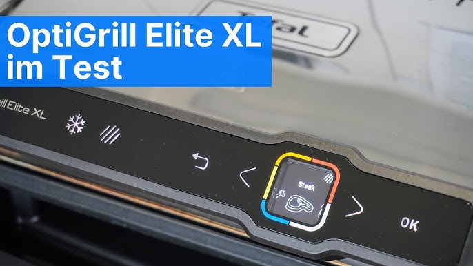 Tefal OptiGrill Elite XL - Unpacking & Test - YouTube