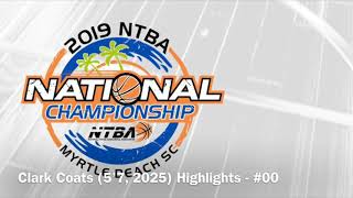Clark Coats (5’7, 2025) NTBA Nationals highlights