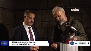 Samsunda Eki̇m Geçi̇di̇ 20 Yil Sergi̇si̇ Açildi