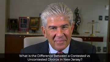 What is the Difference Between a Contested vs Uncontested Divorce in New Jersey?