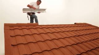 Fixing / Installing Lightweight Roofing: Fitting Barrel Ridge and Cap