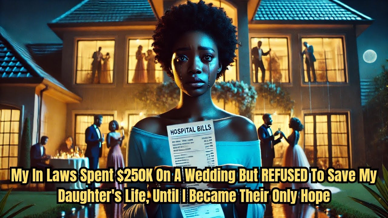 My In Laws Spent $250K On A Wedding But REFUSED To Save My Daughter's Life,Until I Became Their Only