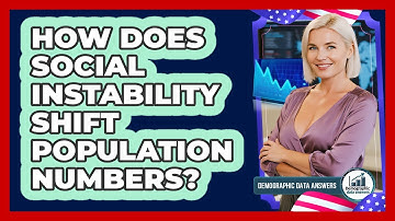 How Does Social Instability Shift Population Numbers?