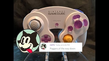 RetroCatGaming Gamecube Controller Custom Buttons Unboxing + First Impression