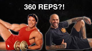 I Tried Arnold Schwarzenegger's Body Weight Workout screenshot 4