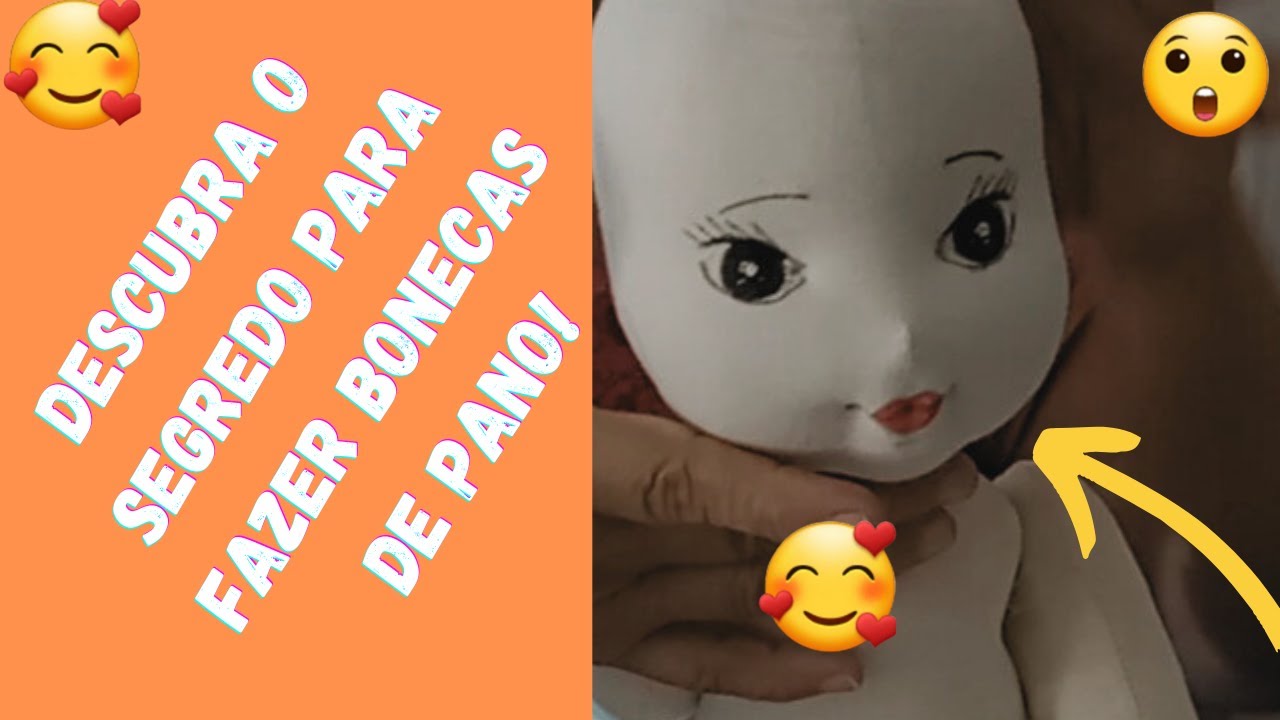 Descubra o Segredo para fazer  Bonecas de Pano:  Imperdível para Iniciantes!