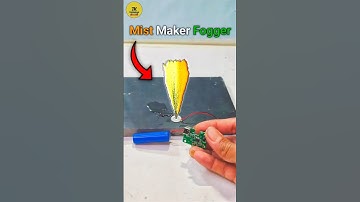 Mini Fogger mist Maker Ultrasonic #fogger #diy #experiment