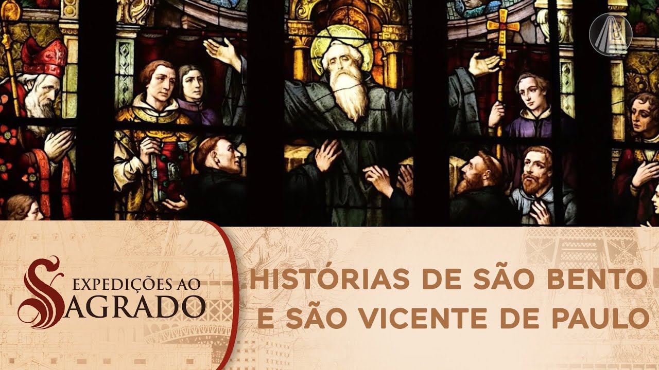 Expedições ao Sagrado: histórias de São Bento e São Vicente de Paulo