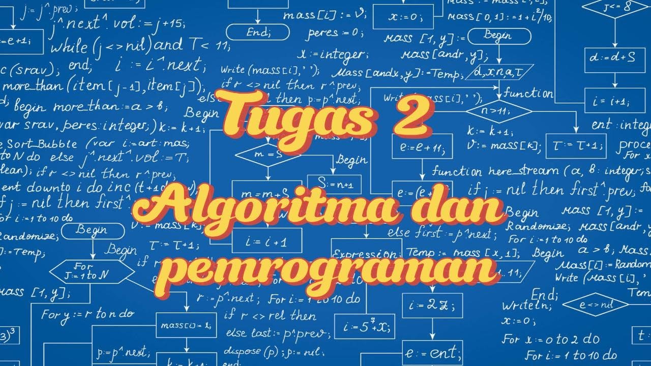 Tugas 2 Algoritma dan Pemrograman - YouTube