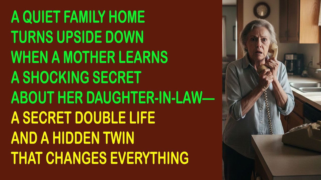 Strange behaviors, mood swings, and inconsistent habits make the mother realize something is wrong.