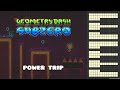 Geometry Dash Subzero - Power Trip [Piano Cover]