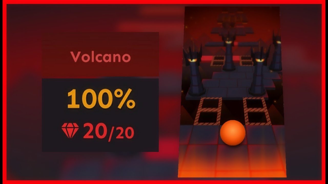 「Rolling Sky」Volcano「Main Level 5」| ★★★★