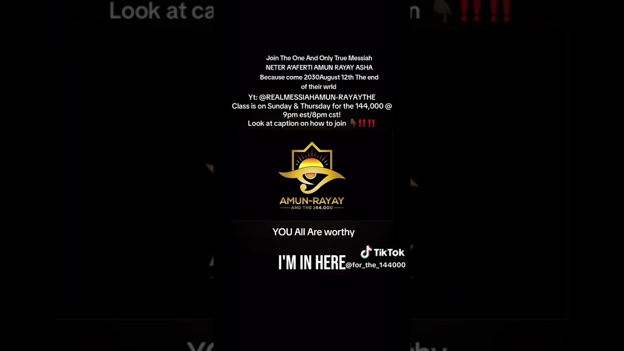 AMUN PRIESTHOOD "STUDYHALL" HIGHLIGHTS PLEASE ENJOY FAMILY! AND JOIN WE ARE ALL1! 144,000 A FAMILY!