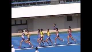 20121021 東京都中学支部対抗女子1・2年800m決勝