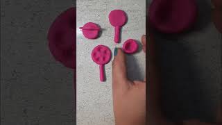 DIY Miniature Clay Kitchen Set 🍳🎀 | Satisfying Mini Art #shorts #ytshorts #explore #trending