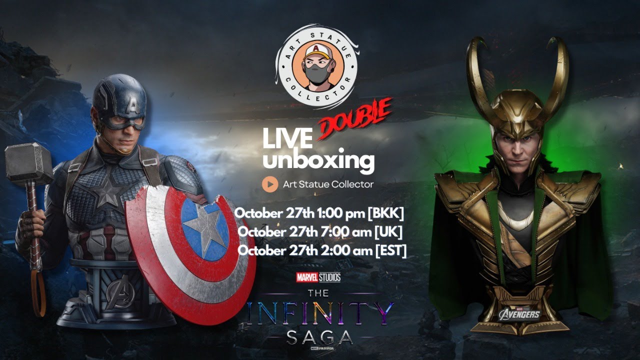 Queen Studios: Marvel`s Avengers "Loki" 1/1 Lifesize Büste