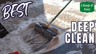 Cheap/Easy DIY Rug Cleaning + High Traffic Carpet Cleaning + Restoration