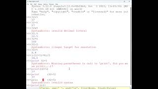 #2 - Python - Istruzione PRINT e Run Module