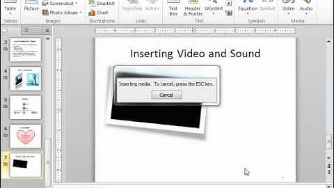 PowerPoint 2010 Tutorial Inserting Audio Microsoft Training Lesson 12.2
