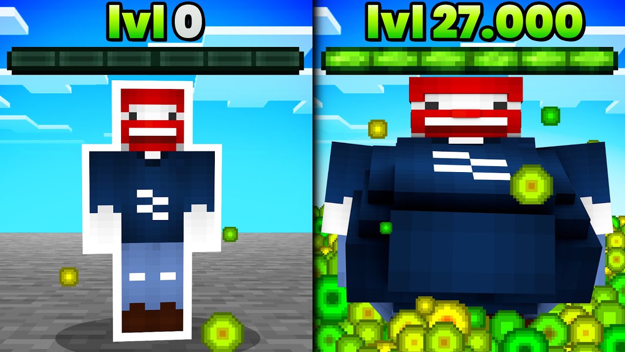 LEVEL = MEHR GEWICHT - Minecraft