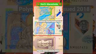North Macedonia 🇲🇰 Polymer and Paper Denari
