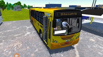 Proton bus simulator urbano com MOD mapa Acaracuzinho city linha 1 com mascarello gran via 2008 VW