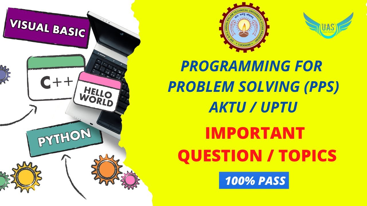 programming for problem solving aktu notes