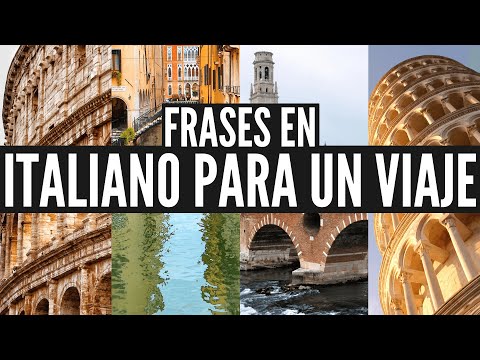 Video: Palabras y frases en italiano para viajeros a Italia