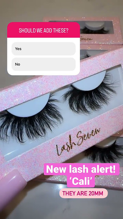 Our newest release ‘Cali’ 🥰 #lashes #shorts