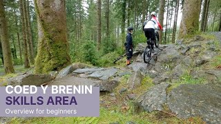 Coed Y Brenin Skills Area overview for Beginners