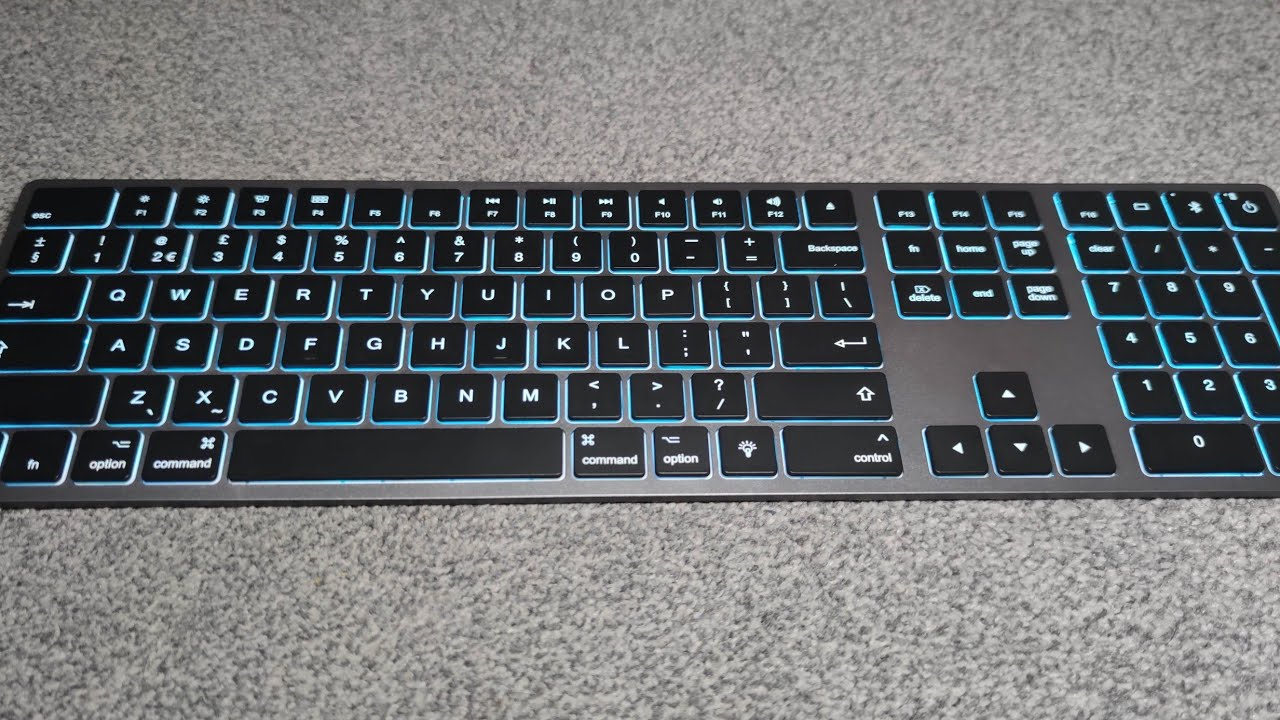 Wireless Bluetooth Keyboard IWGZX01B (Review) YouTube
