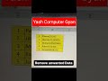 Remove Unwanted Data in Excel || Bekar Data ko Kese Remove kare || #education #viral