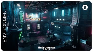 Cyberpunk Hospital / Clinic Unreal Engine Showcase